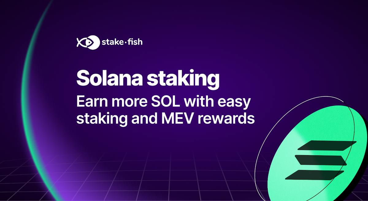 Solana staking with stakefish