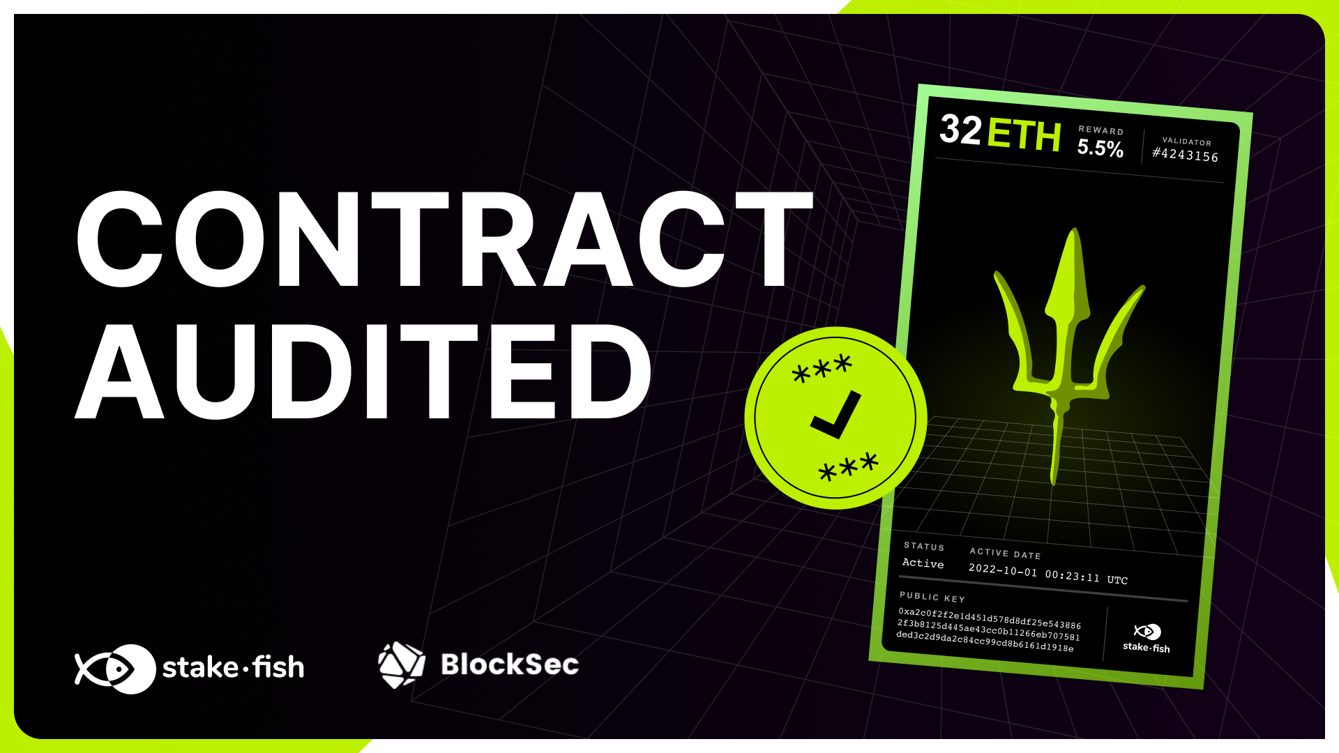stakefish contract audited by BlockSec