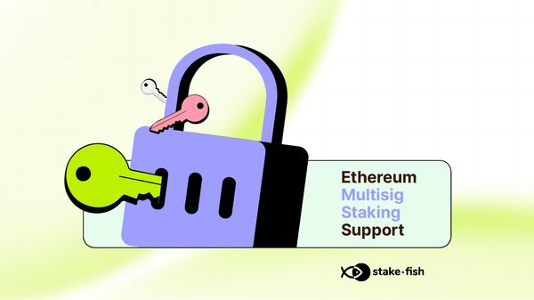 Ethereum Multisig Staking Now Available on stakefish