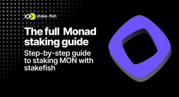 How to stake MON (Monad) with stakefish